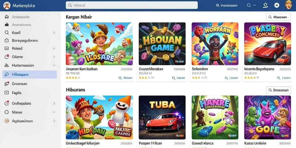 Screenshot dari level permainan yang menantang dan seru.
