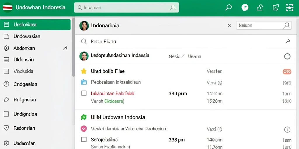 Tampilan menu yang mudah digunakan dan menarik.